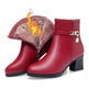 Velvet Thermal Non-slip Middle-aged And Elderly Female Boots - EX-STOCK Canada
