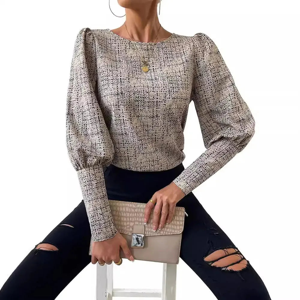 Fashionable Elegant Retro blouse top For Women - EX-STOCK CANADA