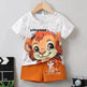Cartoon Baby Clothing Short Pant Two-piece Set for boys - EX-STOCK Canada