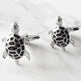 Men's Enamel Turtle Cufflinks – Copper Electroplated Animal Cufflinks | Canada & USA