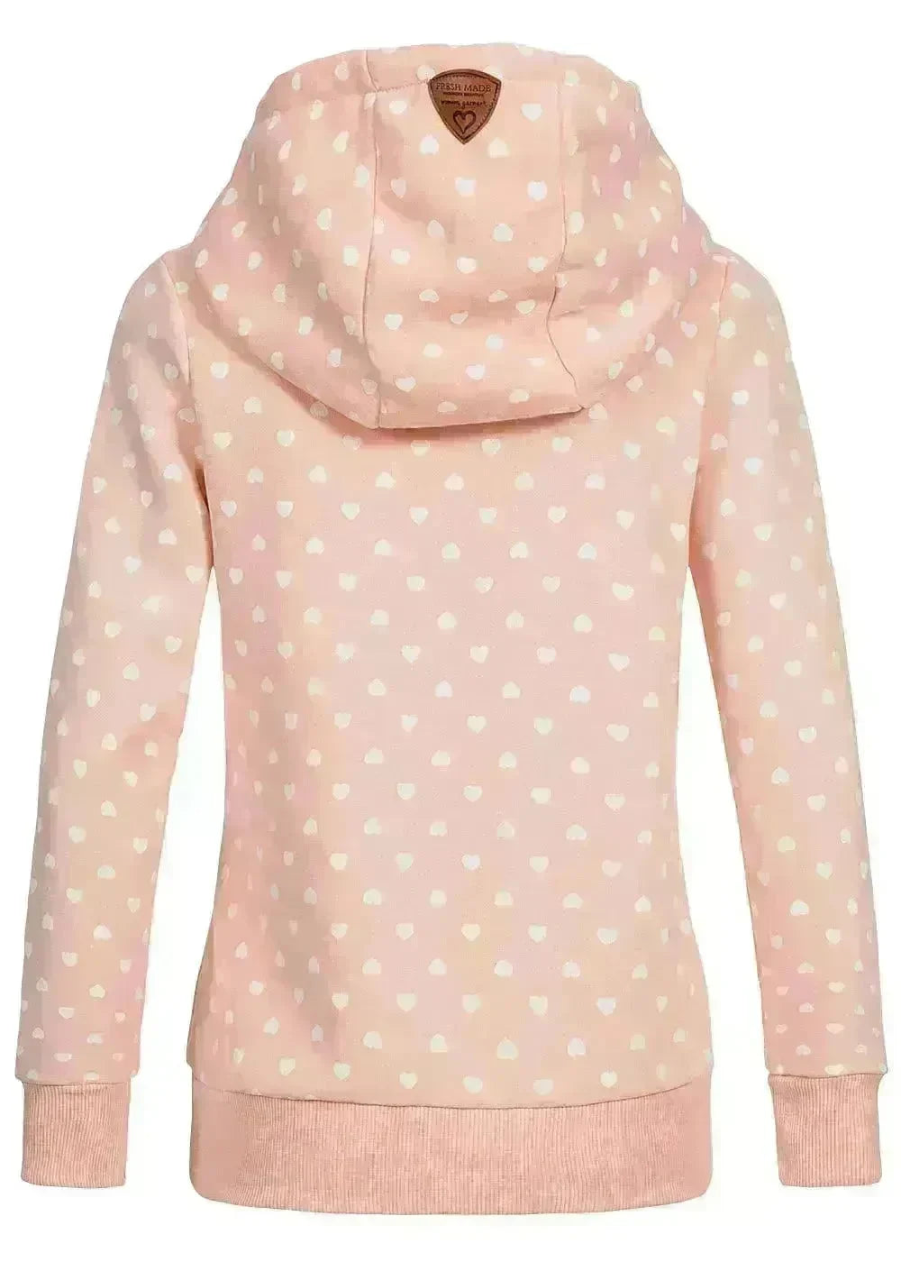 Women Printed loose hooded sweatshirt - EX-STOCK CANADA