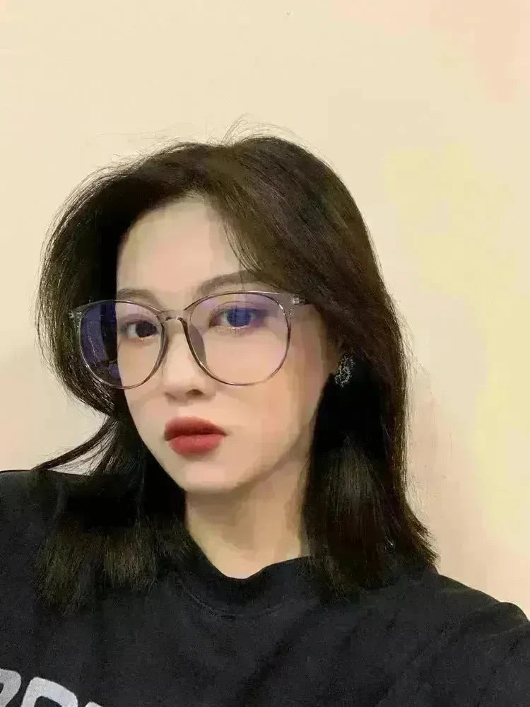 Large-frame Unisex Anti-blue Glasses For Men And Women With The Same Type Of Myopia Finished - EX-STOCK CANADA