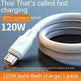 Charging Cable Fast Charging 120W Mobile Phone 6A Bold - EX-STOCK CANADA