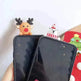Merry Snowflakes Santa Deer Christmas-themed phone case - EX-STOCK CANADA