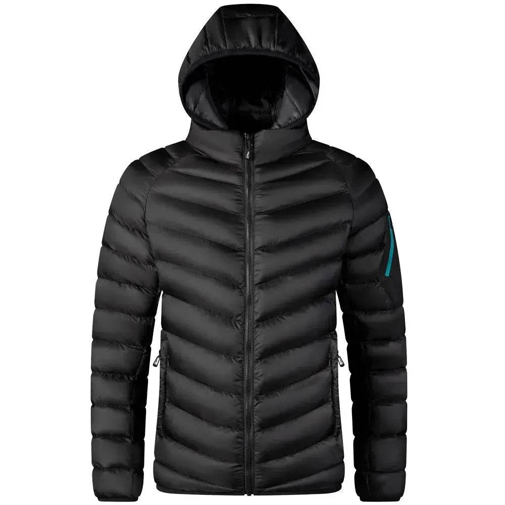 Winter Padded Thick Hooded Puffer Rain Jacket for men - EX-STOCK Canada