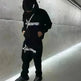 2 pcs Gothic Punk Rock Streetwear Hoodie Outfit set Unisex - EX-STOCK CANADA