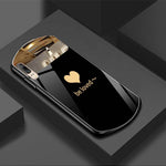Love Touch - Up Mirror Glass Phone Case - EX-STOCK Canada