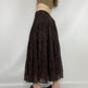 Retro Paisley Printed Skirt Women's Low Waist Midi skirt - EX-STOCK Canada