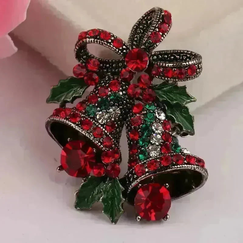 Christmas suit pin brooch - EX-STOCK CANADA