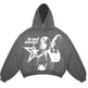 Men's And Women's Fashion Punk Design Fleece Printed Hoodie top - EX-STOCK CANADA