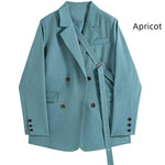 Design Niche Laced Blue Blazer Women - EX-STOCK CANADA