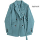 Design Niche Laced Blue Blazer Women - EX-STOCK CANADA