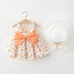 Casual Newborn Baby girl Printed Bow Princess Dress - EX-STOCK Canada