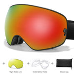 Men's And Women's Anti-fog Card Myopia Glasses Coated Large Spherical Eye Protection Ski Mountaineering Equipment EX-STOCK Canada 