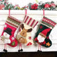 Christmas Stockings Gift Bag Flannel Small Size Hanging Decorations - EX-STOCK CANADA