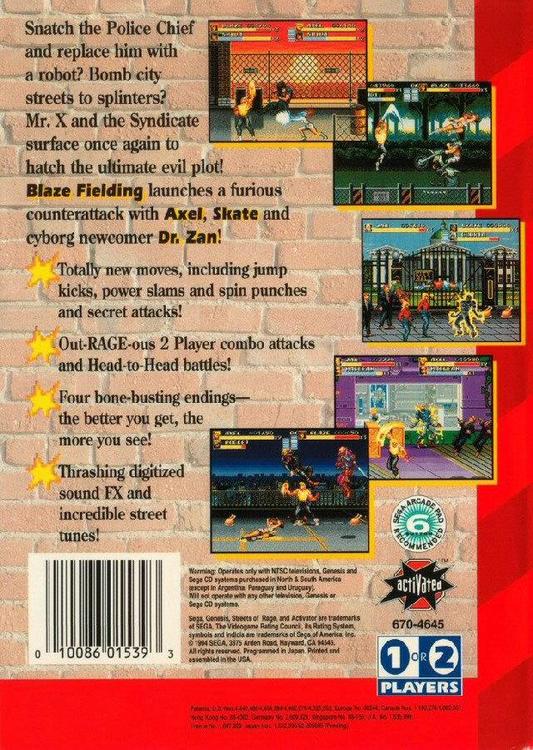 Streets of Rage 3 