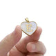 26 Letter Heart-shaped Necklace White Shell Love Clavicle Chain Fashion Personalized Necklace For Women Jewelry Valentine's Day - EX-STOCK CANADA
