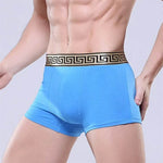 Men's Cotton Boxer Briefs Casual Solid Color Mid Waist underwear - EX-STOCK Canada