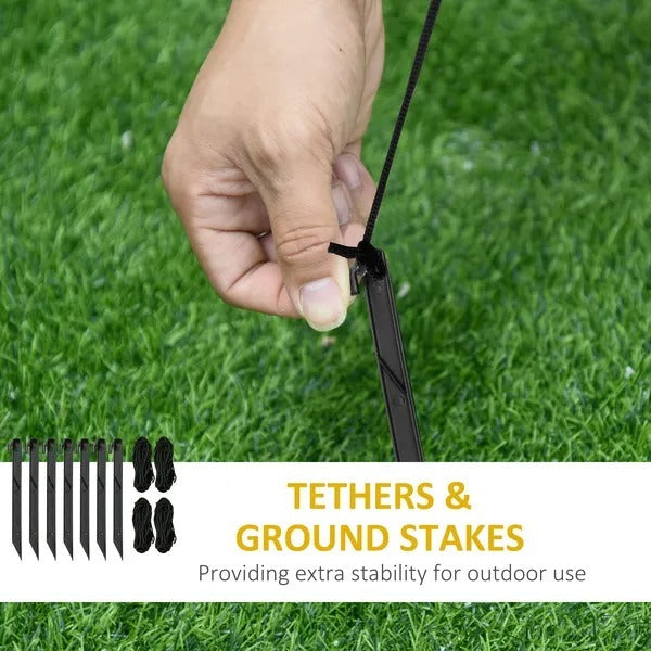 5.9ft Inflatable Christmas Tree, Santa Claus, Dog, LED Lights, Indoor, Outdoor, Home, Garden, Lawn, Decoration EX-STOCK Canada 