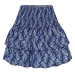 Leisure Versatile Lotus Leaf Women's Mini layered Skirt - EX-STOCK Canada