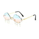 Fashion Trend Cloud Chain Polarized Sunglasses for Women - EX-STOCK Canada