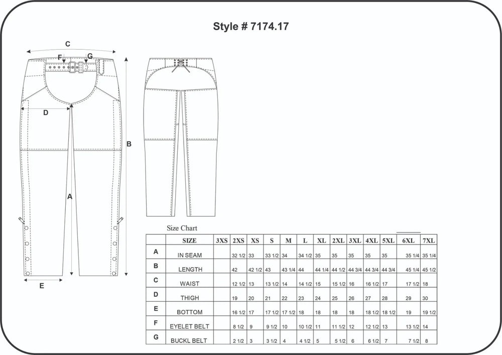 Chaps de cuero lavado en púrpura oscuro para mujer de Open RoadEX-STOCK Canada 