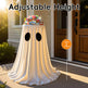 Halloween ghost candy bowl stand adjustable 55–100 cm – product view 4