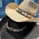 Summer Outdoor Ethnic Style Felt and Straw Cowboy Hat - EX-STOCK Canada