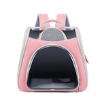 Foldable Transparent Pet Carrier Bag – Breathable Travel Bag for Cats & Small Dogs | 5 Colours