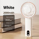 Mini Folding Digital Display Mute Refrigeration Handheld Fan - EX-STOCK Canada