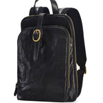 Multi-laminated Retro Genuine Leather Backpack - EX-STOCK Canada