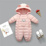 Infant Baby Puffer Hoodie Overall Romper Jumpsuit - EX-STOCK Canada