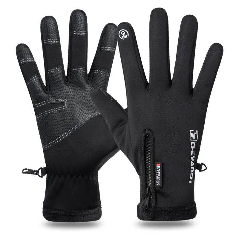 Winter Gloves Touchscreen Non-Slip Unisex Waterproof Windproof Warm Cycling Ski Sports Gloves Women Men - EX-STOCK Canada
