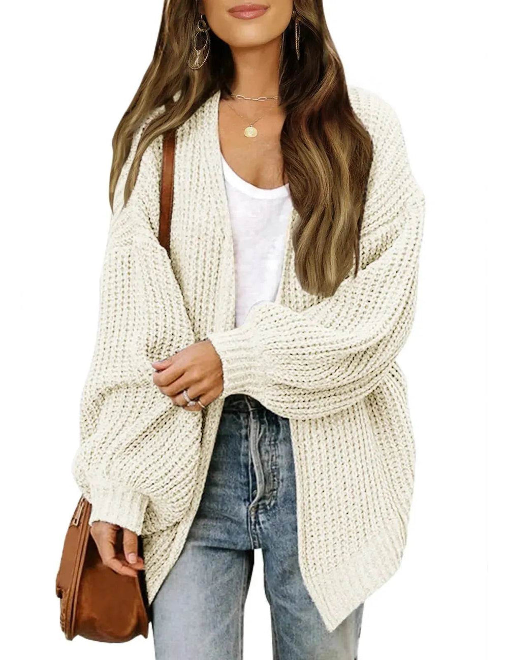 Fall fashioned jacket Knitted Cardigan sweater for women - EX-STOCK Canada