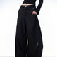 Stitching Machete Casual Pants Women's Wide-leg Trousers - EX-STOCK Canada