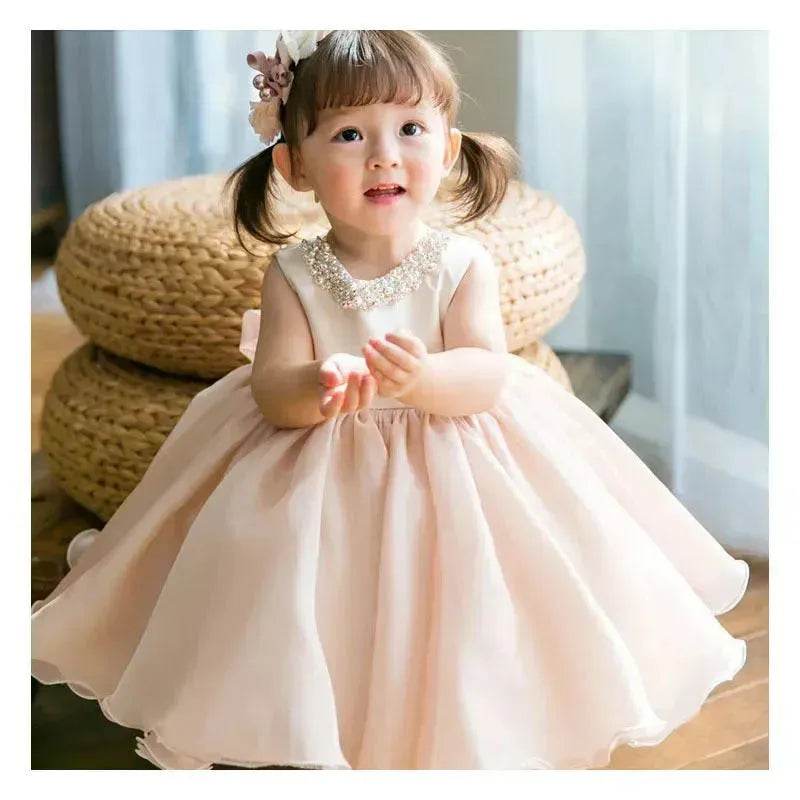 Piano Puffy Gauze Princess Dress Host Birthday Gift Children Dress - EX-STOCK Canada