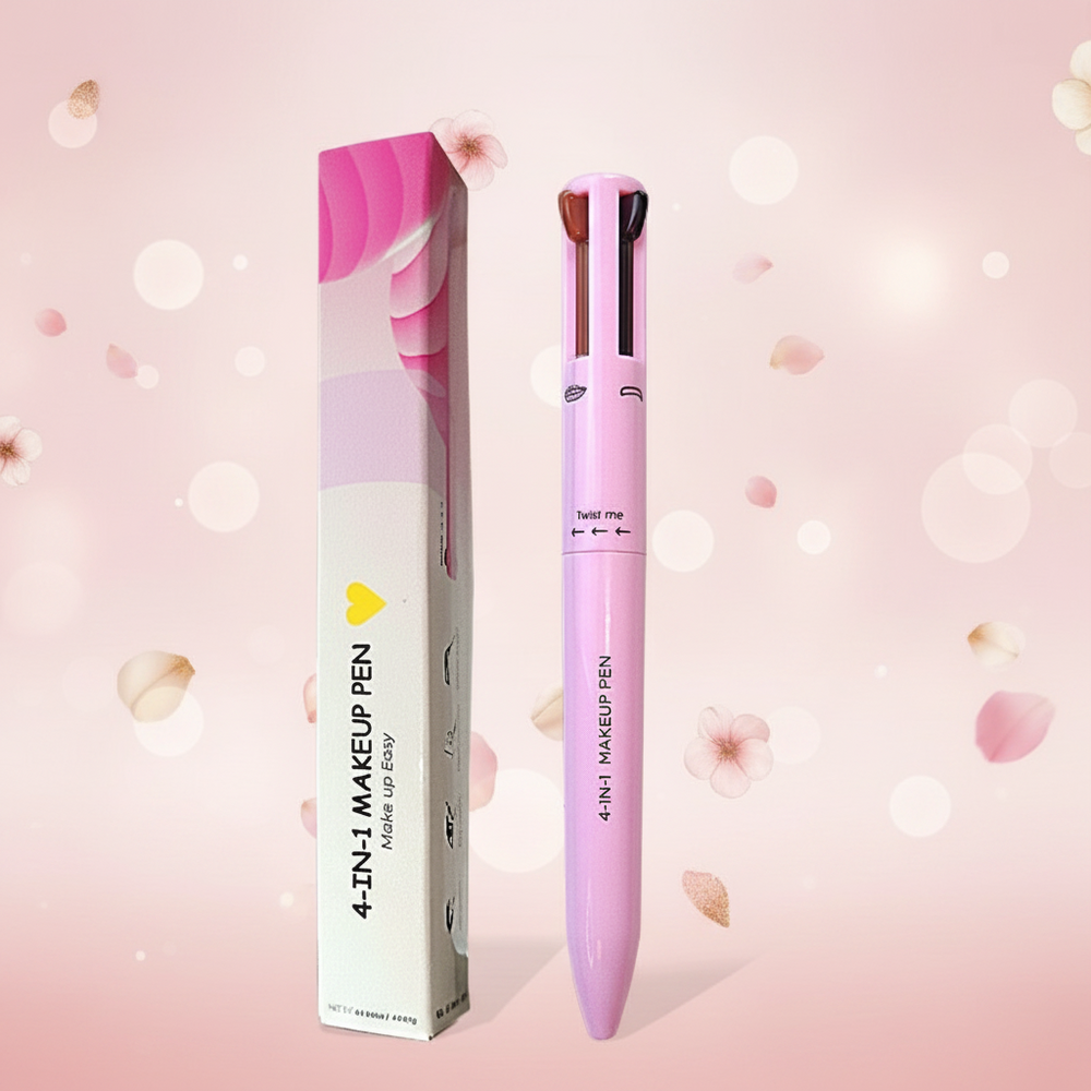 4-in-1 Makeup Pen – Eye Liner, Brow Liner, Lip Liner & Highlighter 
