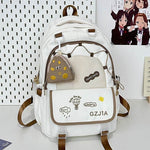 Contrast Colour School Bag – Spacious & Easy Carry - EX-STOCK Canada