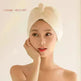 Women's Microfiber Hair Dryer Cap Absorbent Hair Towel. - EX-STOCK CANADA