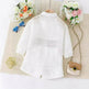 Summer White 3 pcs outfit set for newborn baby girl - EX-STOCK Canada