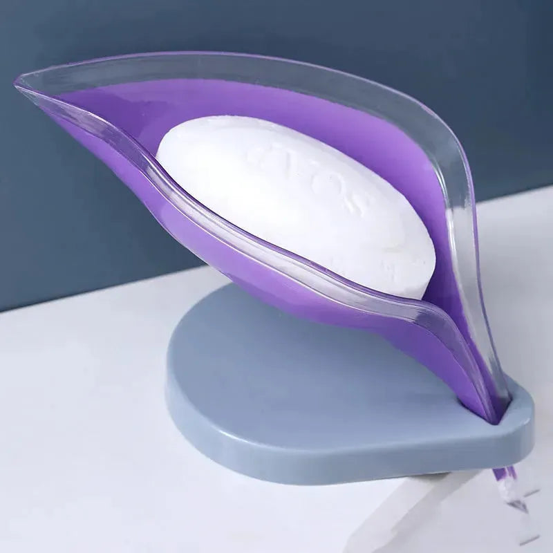 Soap Holder Sink Sponge Drain Box Creative Suction Cup Soap Dish - EX-STOCK CANADA