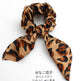 4pcs Leopard Pattern Silk Scarf Hair Scrunchie - EX-STOCK Canada