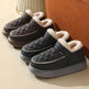Winter Plush Cotton platform Shoes Warm Thick-bottom Waterproof Home Slippers All-match Indoor Outdoor Garden Shoes For Women - EX-STOCK Canada
