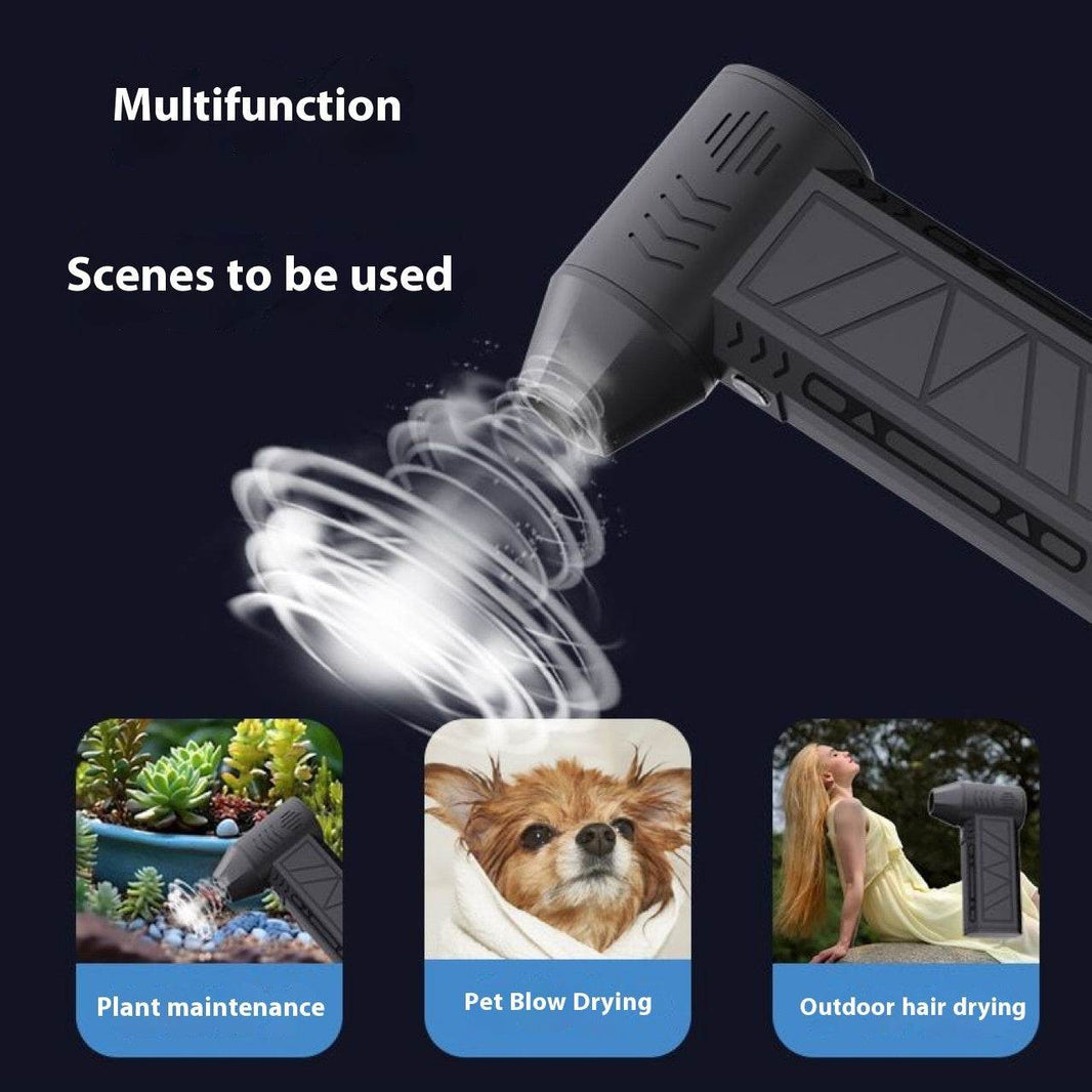 High-speed Mini Handheld Hair Dryer Dust Blower  EX-STOCK CANADA