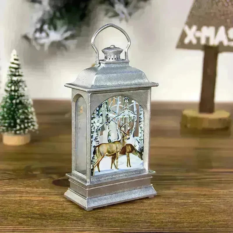 Christmas Decorations Portable Christmas Light Painted Transparent Ornaments - EX-STOCK CANADA
