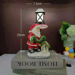 Christmas Gifts Resin Christmas Snowman Night Light Decoration Christmas Gifts Crafts - EX-STOCK CANADA