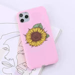 Floral Printed Liquid Silicone mobile phone case Unisex - EX-STOCK CANADA