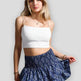 Leisure Versatile Lotus Leaf Women's Mini layered Skirt - EX-STOCK Canada