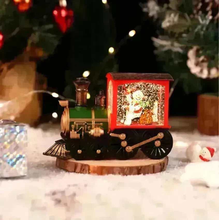 Christmas Gift Train Decoration Small Night Lamp - EX-STOCK CANADA
