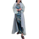 Muslim Robe Dubai Outerwear Bright Silk Dress - EX-STOCK Canada